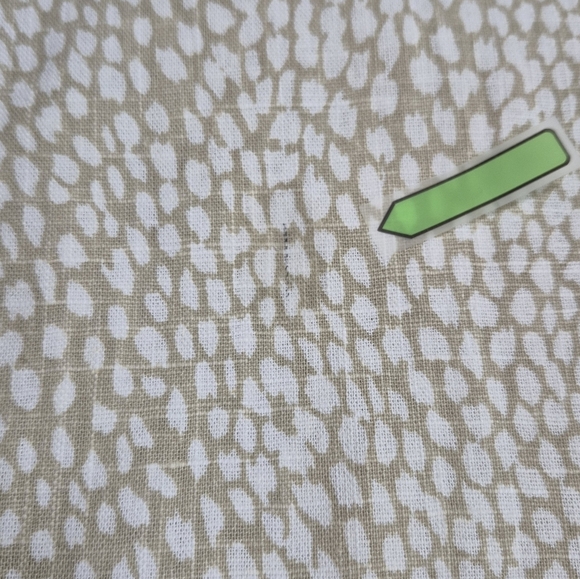 Nicole Miller Original Linen Blend Short Sleeve Popover Shift Dress - Size XL - Picture 11 of 11